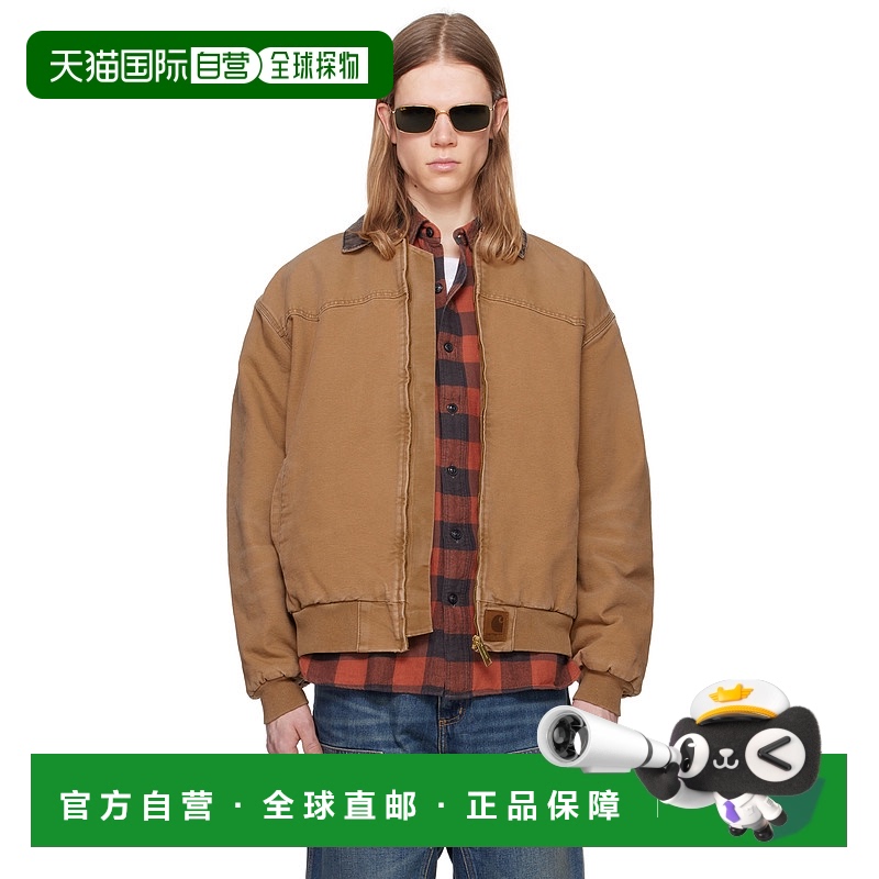1小时内可退 香港直邮潮奢 Carhartt 卡哈特 男士 黄褐色 OG Sant