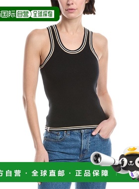 自营THE UPSIDE Mimi Knit Tank Top - black 美国奥莱直发