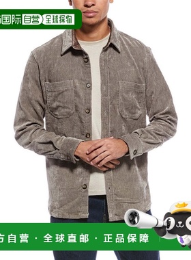 自营Vintage 1946 Chenille Shirt Jacket - green 美国奥莱直发