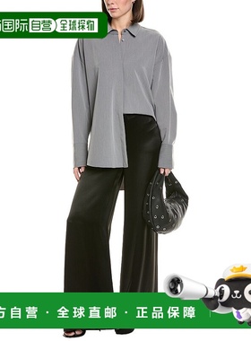 自营STAUD科尔顿衬衫-灰色 美国奥莱直发