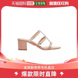 女士 aquazzura 拖鞋 美国直邮 真皮凉鞋