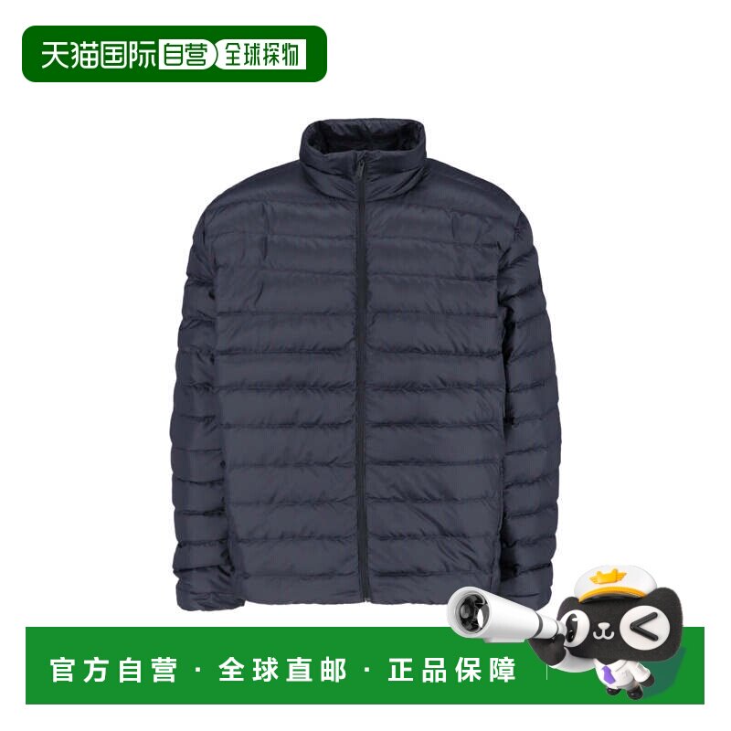 自营canada goose蓝色Stratus绗缝防水羽绒服-蓝色 美国奥莱直发