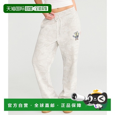 自营Aeropostale Spongebob X Forest Camo Straight Leg Sweatpa