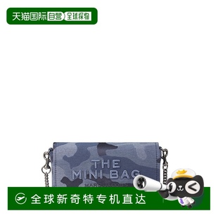 蓝色 自营 带链带 marc 美国奥莱直发 jacobs紧凑型迷彩迷你包