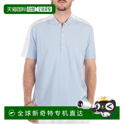 自营 thom browneTrompe Colorblock Trompe L'oeil短袖马球衫-浅