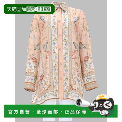 香港直邮ZIMMERMANN 衬衫 6882TSS264_PTPF花衬衫