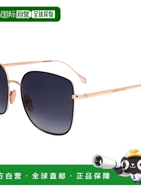 自营 Isabel Marant女式58毫米黑金太阳镜-黑金 美国奥莱直发