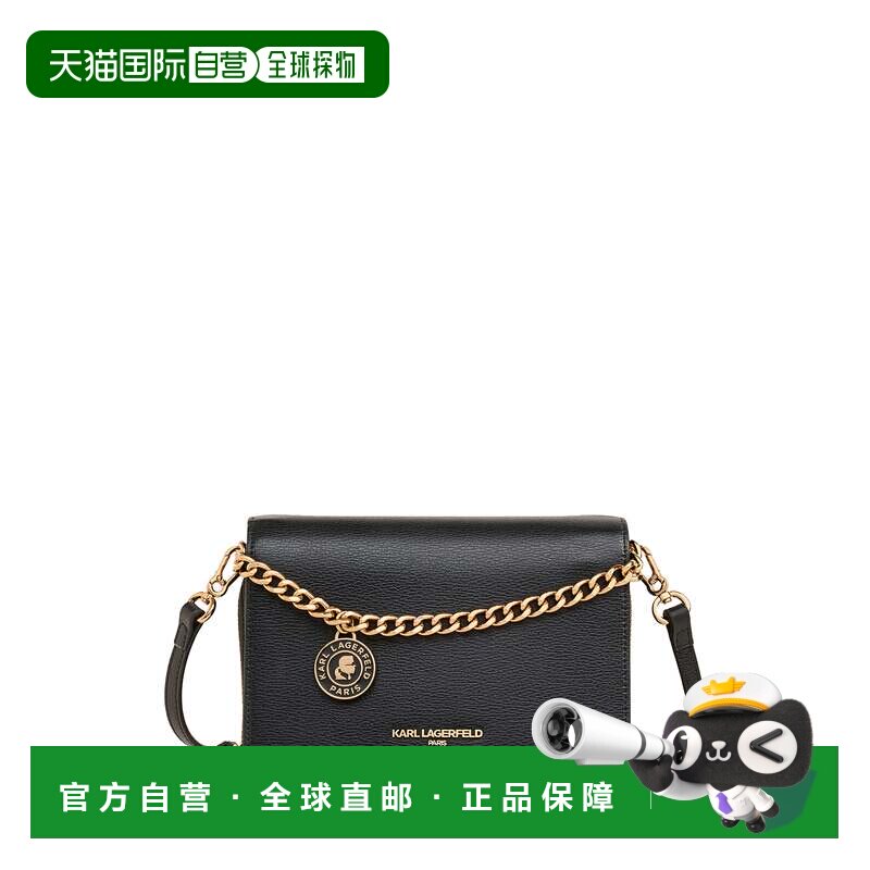 自营karl lagerfeld卢尔德十字架-黑色/金色 美国奥莱直发新款