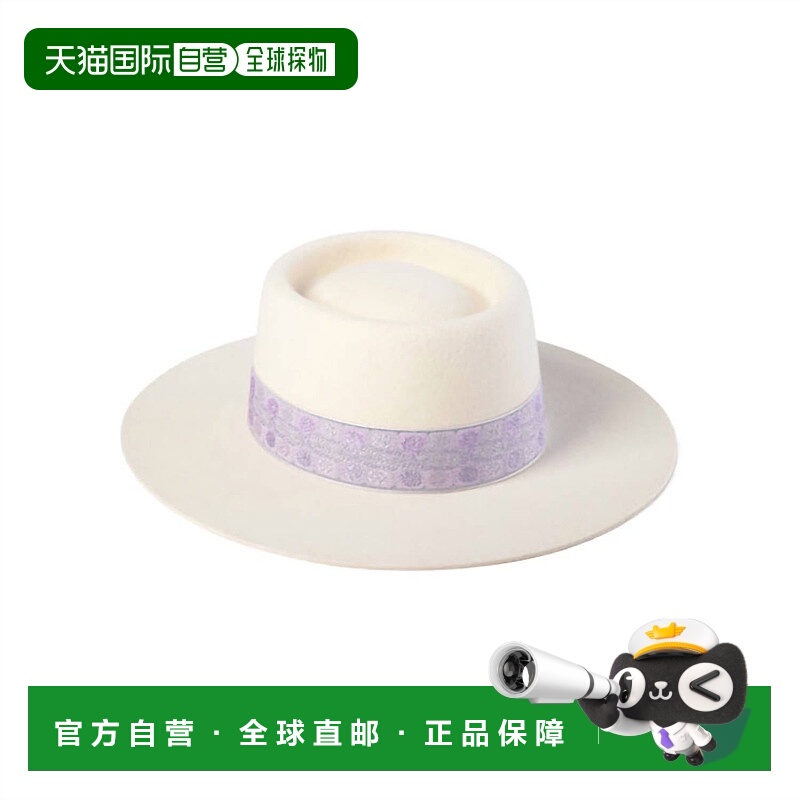 自营lack of color薰衣草色女式洛丽塔帽 美国奥莱直发帽子