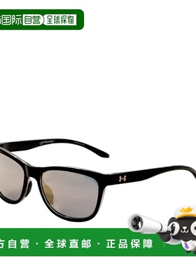 自营Under Armour Women's 55 mm Black Sunglasses - black pink