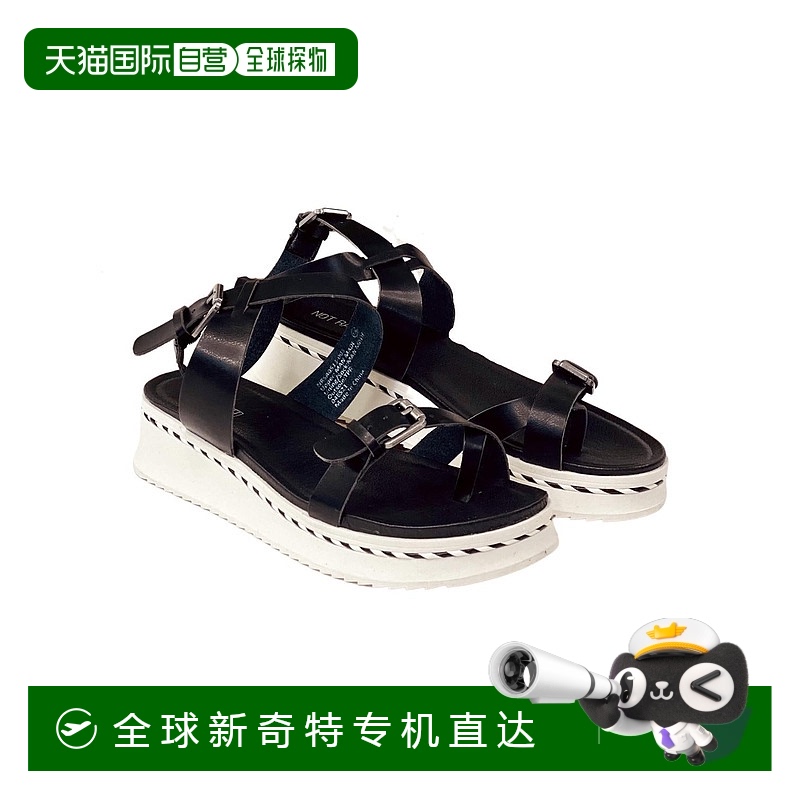自营not rated footwear女士 Enna 黑色凉鞋 - 黑色 【美国奥莱】