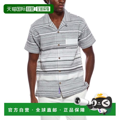 自营Sovereign Code Malta Shirt - Black 条纹美国直发奥莱