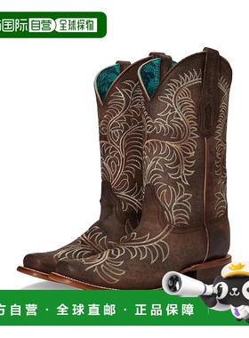 1h可退 【美国直邮】corral 女士 靴子经典高跟鞋 正品保暖 时尚