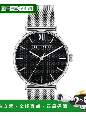 自营 Ted Baker TB永恒Phylipa男士永恒手表-灰色 美国奥莱直发
