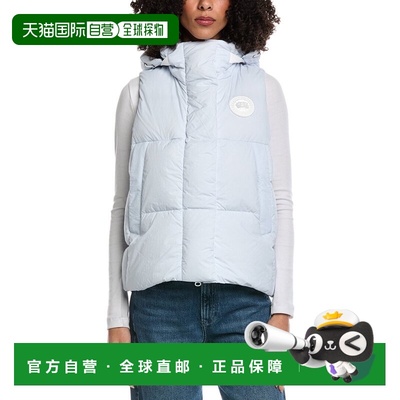 自营Canada Goose Junction Puffer Down Vest - blue 美国奥莱直