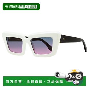 白色 自營 黑 ZV5 Coccodrillo Retrosuperfuture 女士尖頭太陽鏡