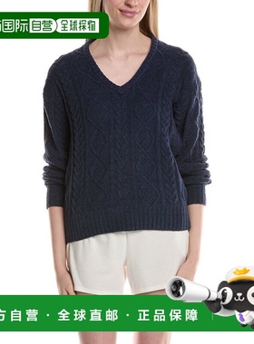 自营PJ Salvage Cheni Cable Knit Top - blue 美国奥莱直发