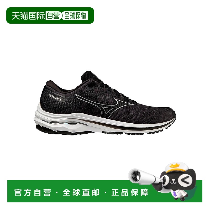 自营Mizuno Wave Inspire 18 Black / Silver - Ebony  J1GC22450
