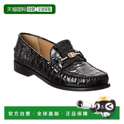 自营salvatore ferragamoFerragamo Harry Croc-Embossed Leather