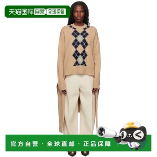 Paris 女士 毛衣 香港直邮潮奢 Double Ami Argyle 1h可退 驼色