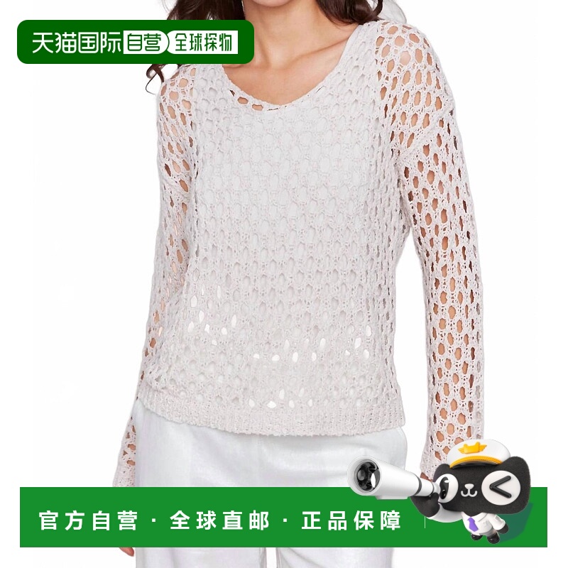 自营charlie bFancy Yard V-Neck Sweater In Petal 美国奥莱直发 - 封面