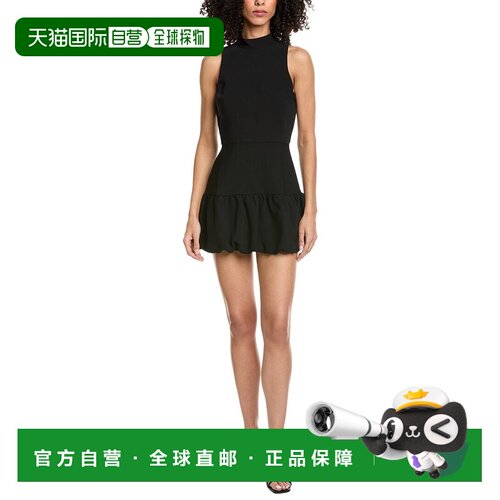 自营Amanda Uprichard Marshall Skort Bubble - black 美国奥莱