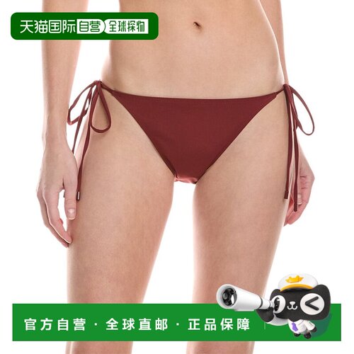 自营 a.l.c.A.L.C Amina 比基尼泳裤 - 红色 美国奥莱直发性感