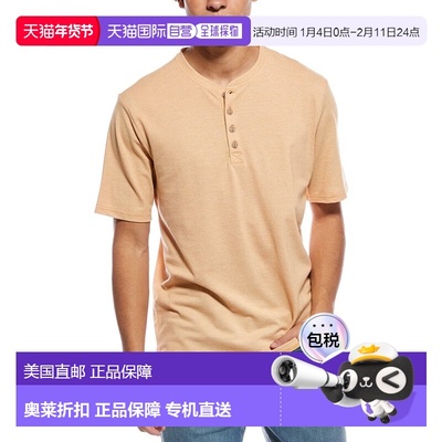 自营WEATHERPROOF VINTAGE Textured Henley Shirt - multi 美国