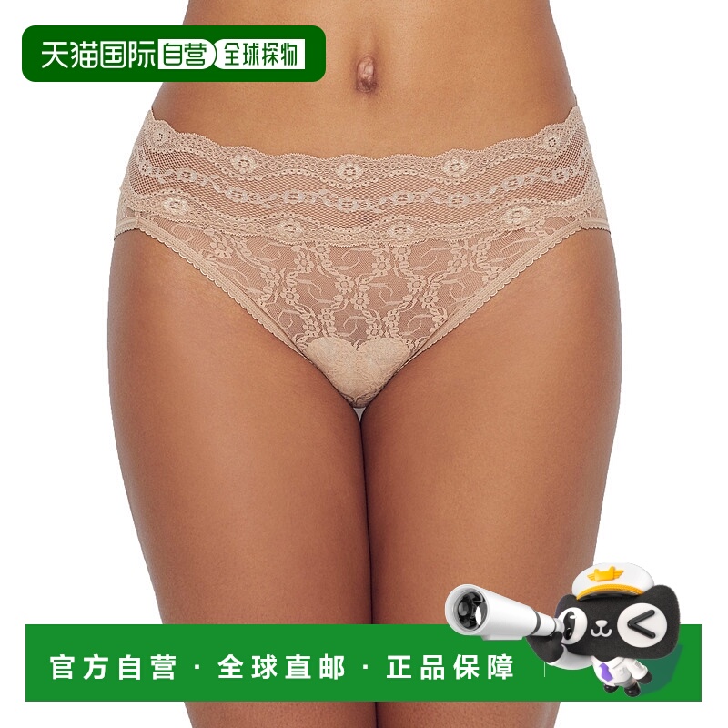 自营b tempt'db.tempt'd by Wacoal 女式蕾丝吻高切三角内裤 - 自