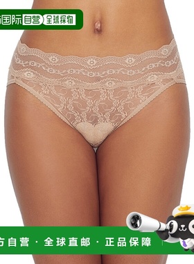 自营b tempt'db.tempt'd by Wacoal 女式蕾丝吻高切三角内裤 - 自