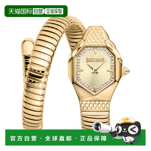 自营Just Cavalli Women's Snake 22mm Watch JC1L369M0045 - gol