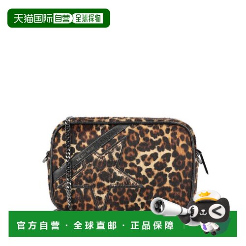 自营Golden Goose Women's Mini Star Bag In Animal-Print Pony