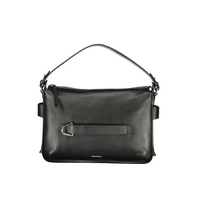 自营Coccinelle Leather Woman Women's Bag - black 美国奥莱直