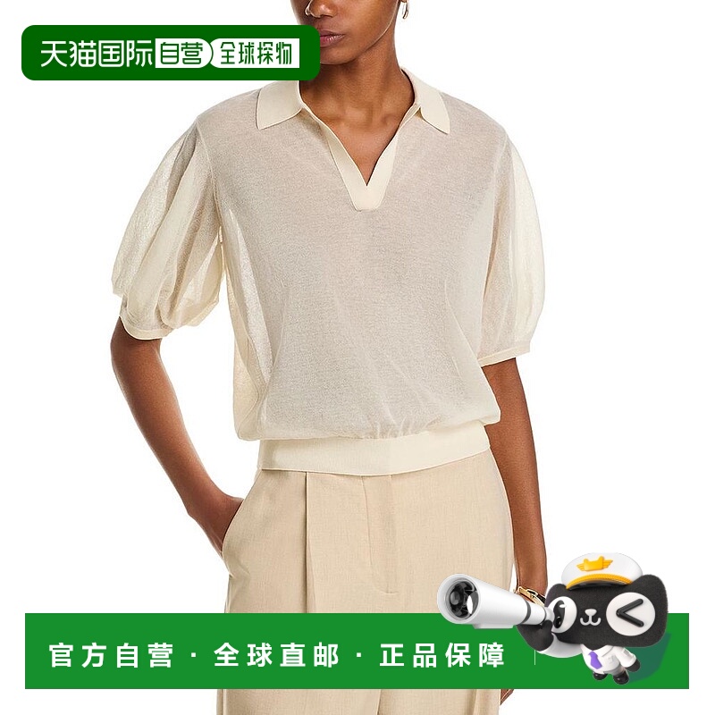 1h可退 【美国直邮】theory 女士 Polo衫短袖
