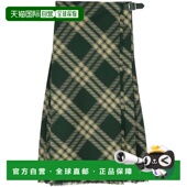 羊毛格纹中长半裙 1h可退 巴宝莉 女士 香港直邮潮奢 Burberry