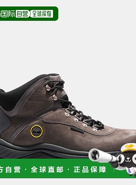 自营 timberland男士白色Ledge防水中靴-城堡灰 美国奥莱直发户外