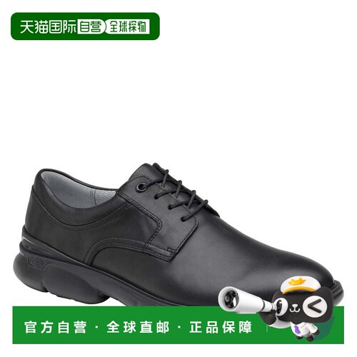 自营Johnston & Murphy男士XC4 Tanner平纹脚趾牛津-黑色全粒面
