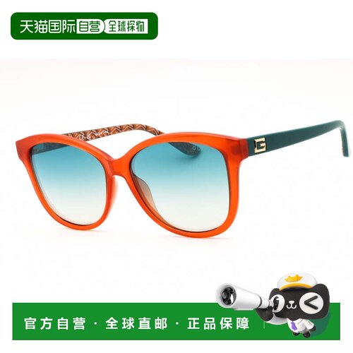自营guessGU7920 44X橙色/蓝色镜子-橙色 美国奥莱直发太阳镜
