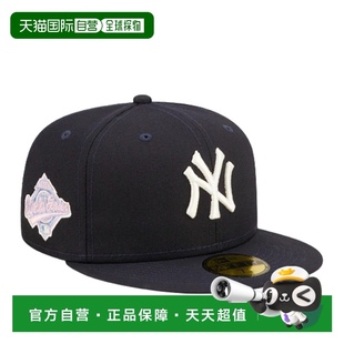 Era 海军蓝 59Fifty 纽约洋基队流行运动衫 粉色贴合 MLB 自营New