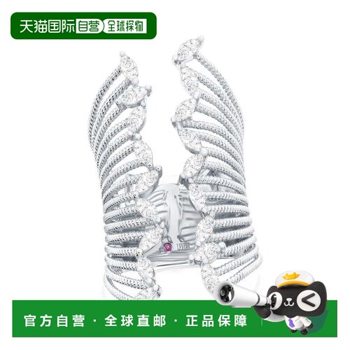 自营Suzy Levian Sterling Silver White Marquise Cut Cubic Zir