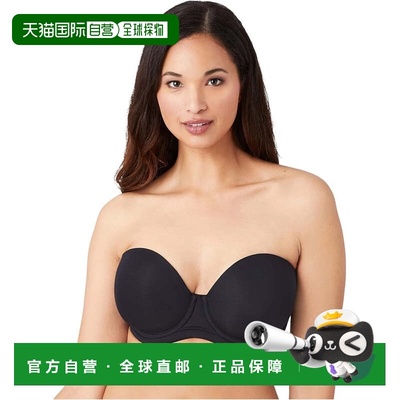 自营Wacoal Red Carpet Bra Women Black Full Coverage Straples