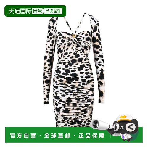 自营roberto cavalli  连衣裙 美国奥莱直发性感包臀裙
