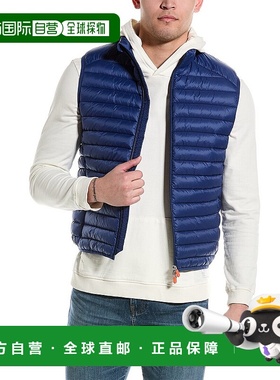 自营Save The Duck Adam Vest - blue 美国奥莱直发