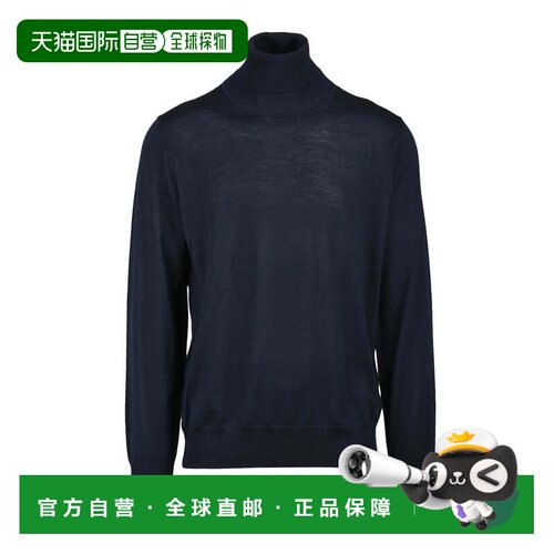 自营emporio armaniTurtleneck Sweater Virgin Wool - black 美