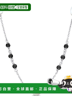 自营 Mimi & Max 4 克拉 TGW 黑色莫桑钻和 4.5-7 毫米养殖淡水珍