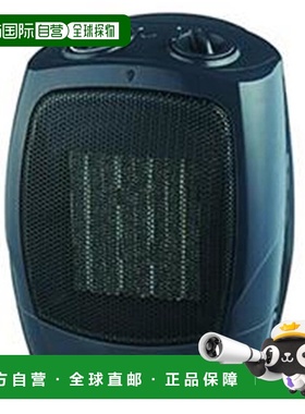 自营 Brentwood H-C1601 Ceramic Fan Heater - Black - black 美
