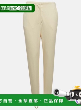 自营Nanushka Cream Jersey Darby Stirrup Leggings - cream 美