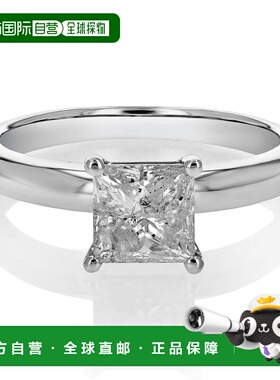 自营vir jewels1.35 cttw Princess Diamond Solitaire Engagemen