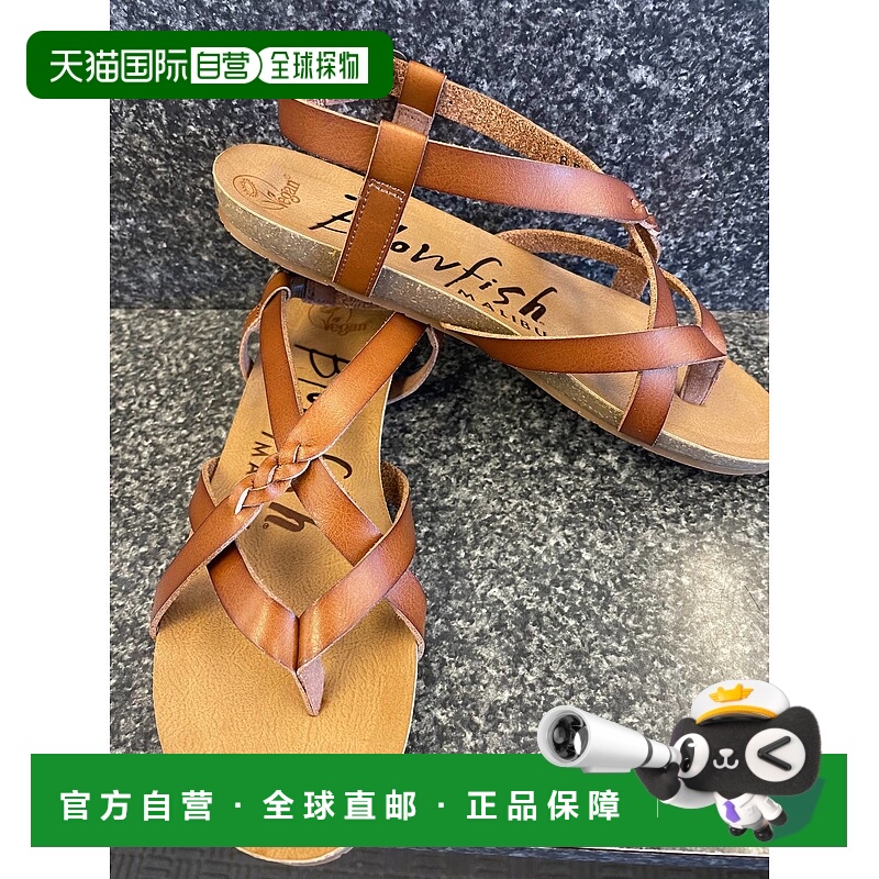 自营 blowfish苏格兰染色女式Granola-B凉鞋-苏格兰染色 美国奥莱