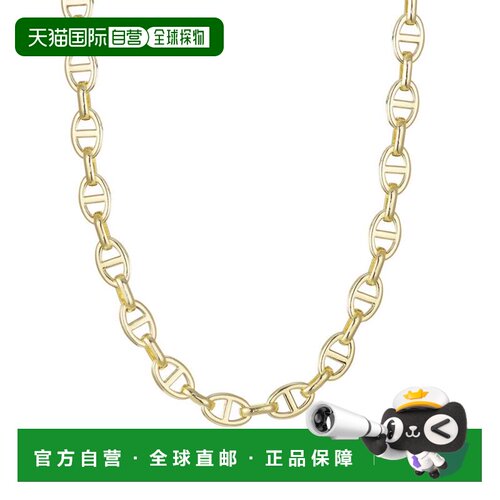 自营adorniaGold Plated Mariner Link Chain Necklace - gold 美